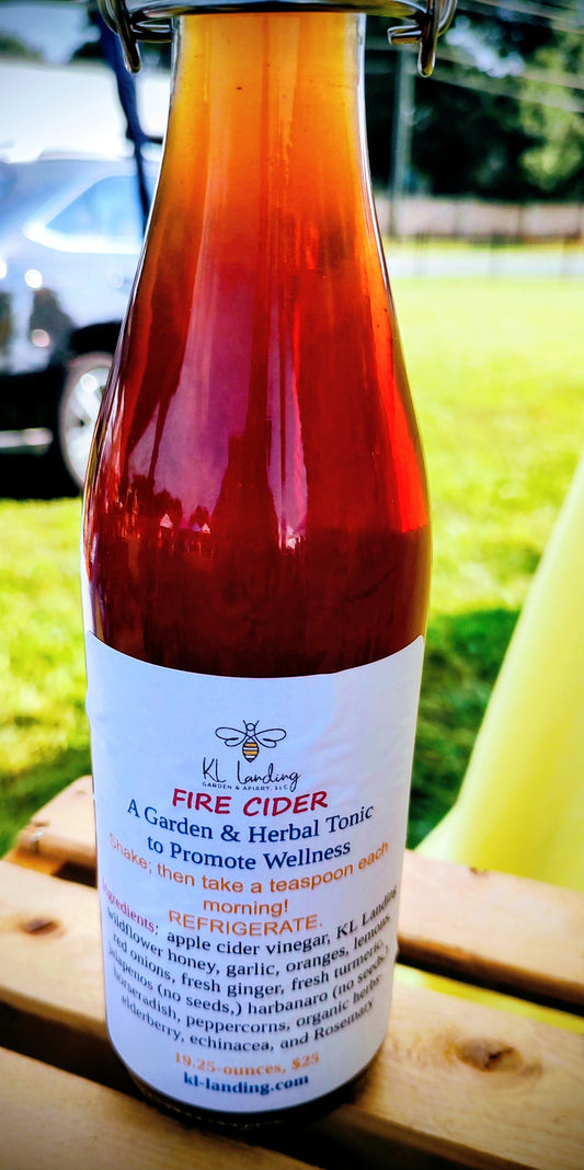 Fire Cider, a Garden & Herbal Tonic, 19-ounces