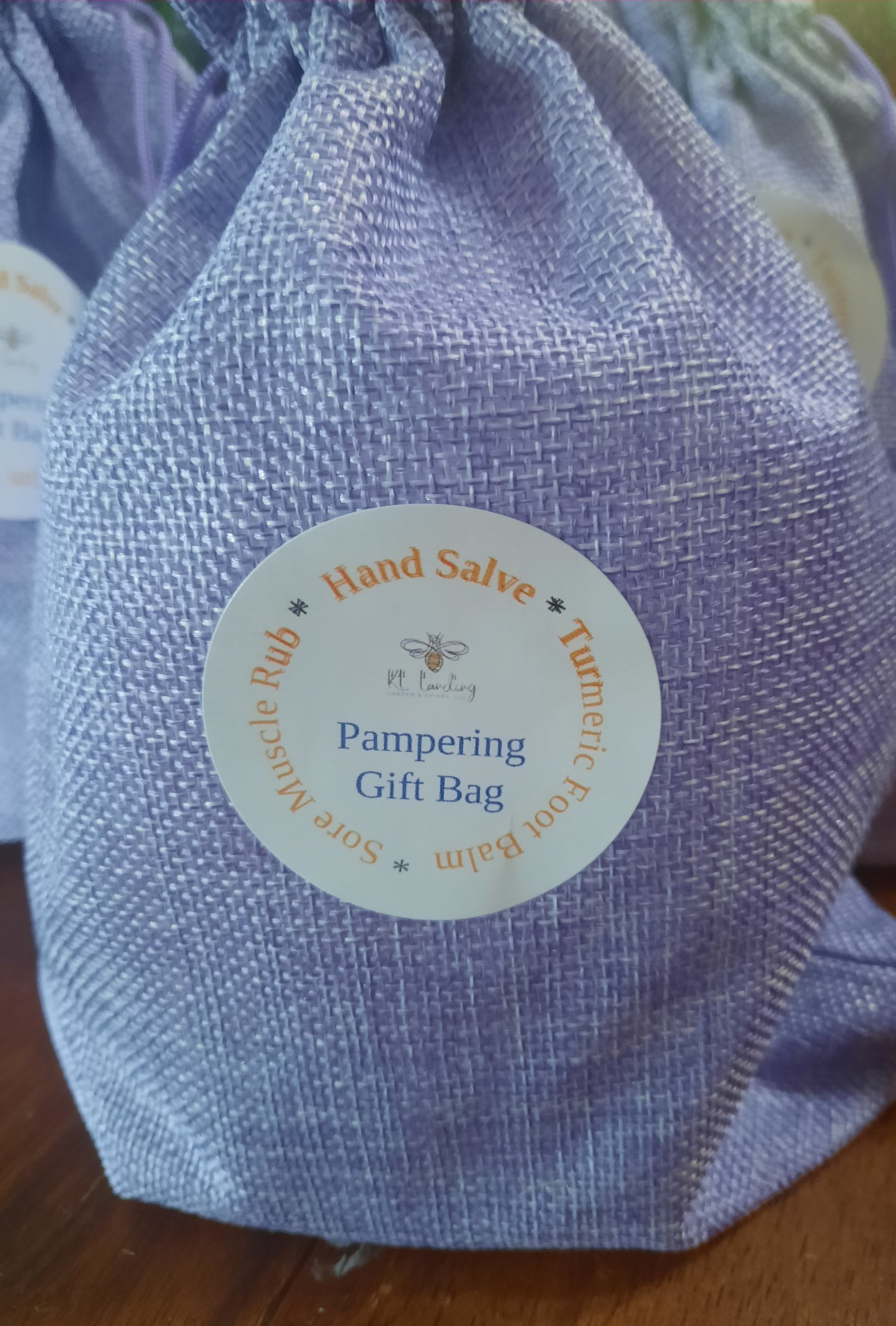 Pampering Gift Bag 2- Hand Salve, Foot Balm, Sore Muscle Rub