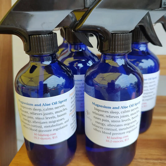 Magnesium and Aloe Vera Oil Spray