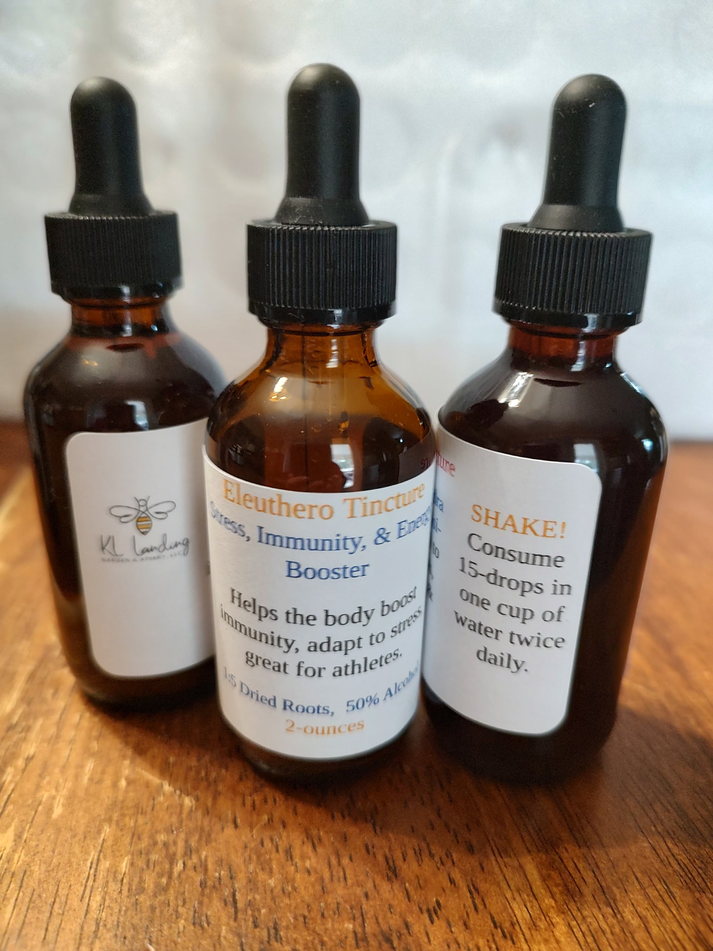 Eleuthero Tincture, Stress, Immunity, & Energy Booster