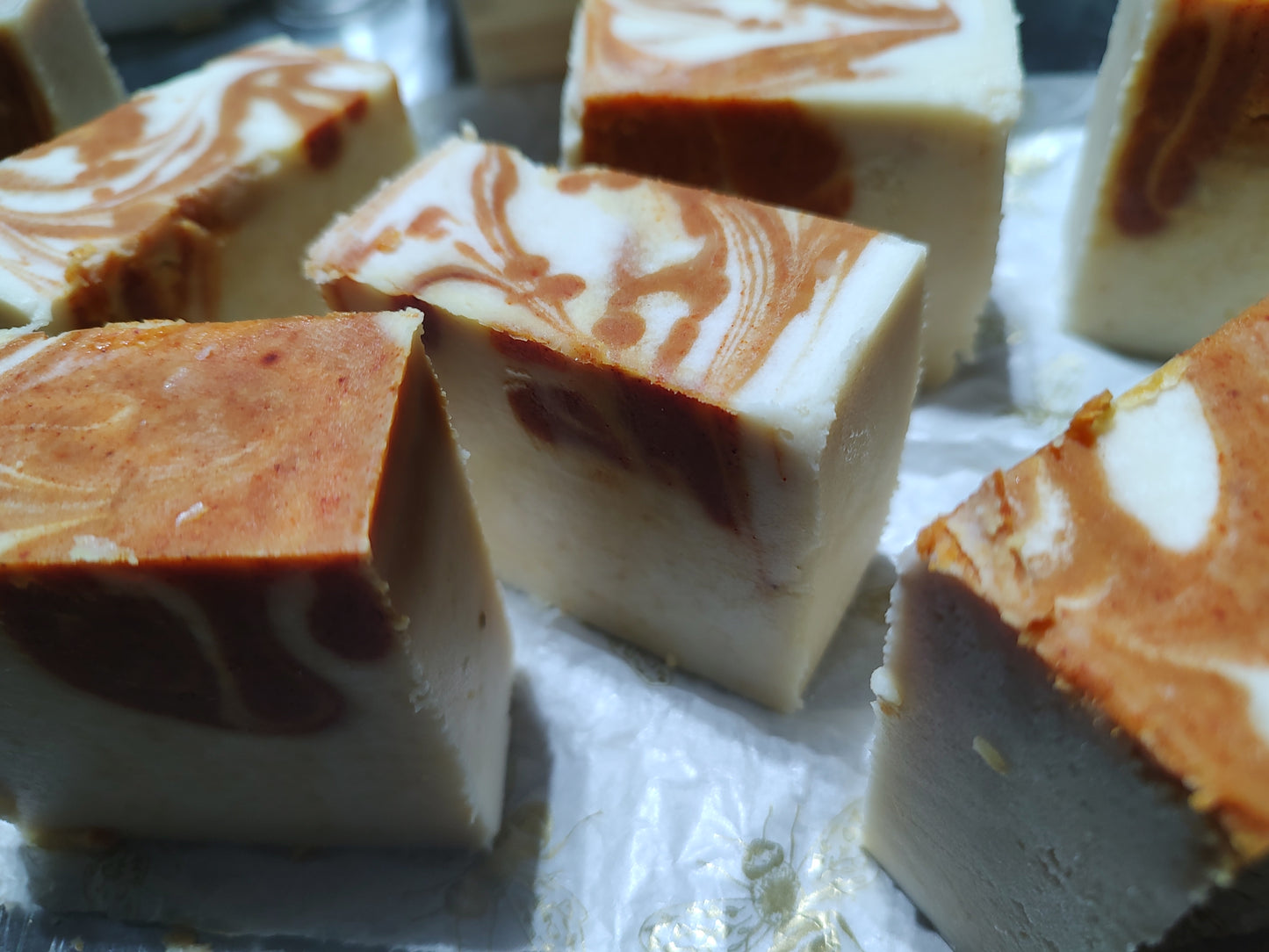 Honey & Turmeric Swirl Soap