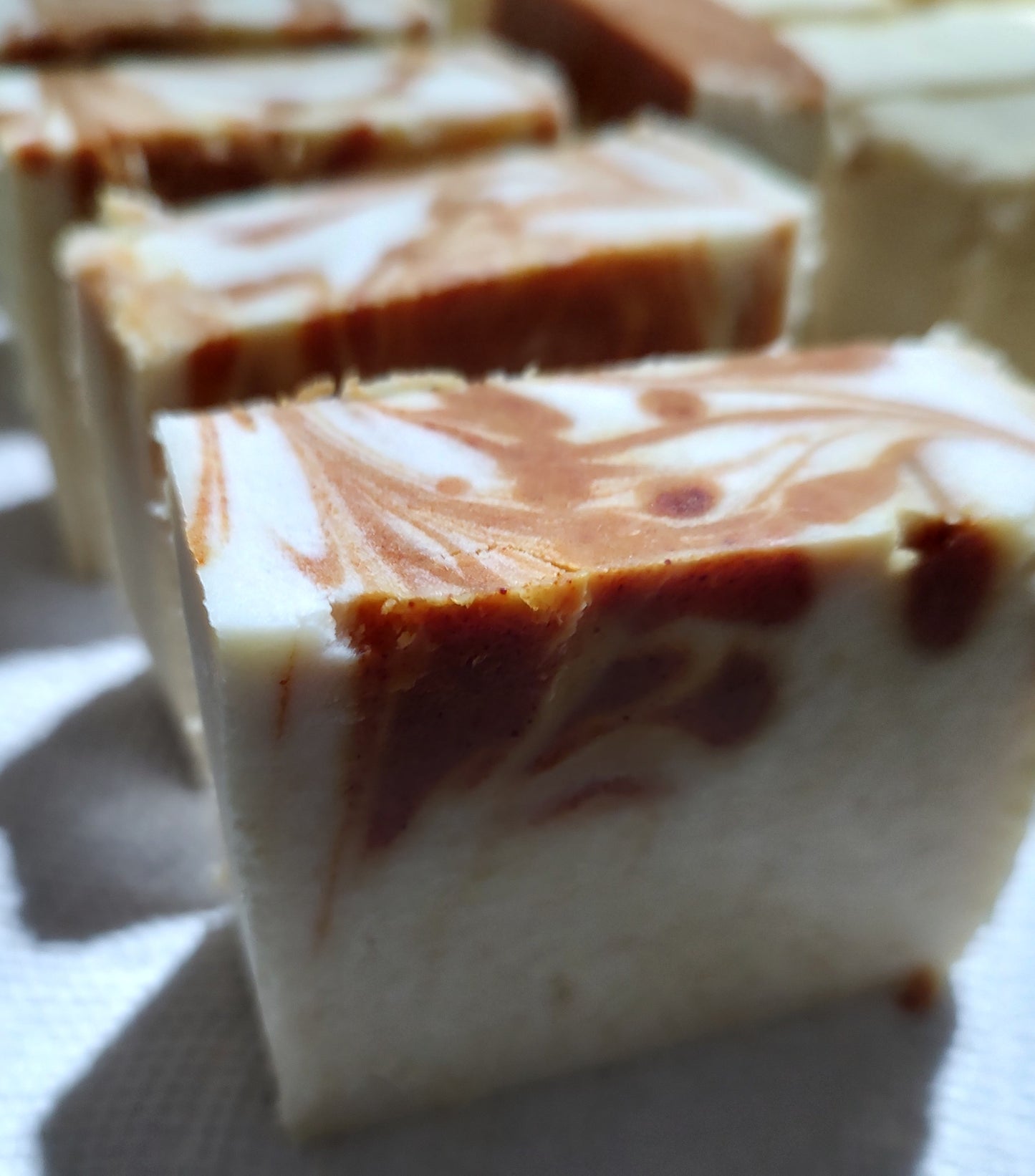 Honey & Turmeric Swirl Soap