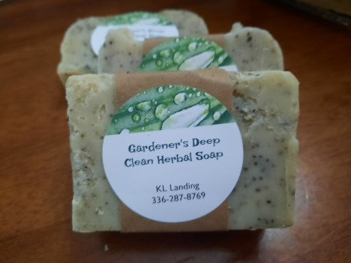 Gardener’s Deep Clean Herbal Soap